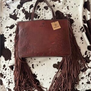 Ariat Brown Fringe Women's Bag